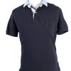 Vintage Tommy Hilfiger Polo Shirt Top Short Sleeve M Navy -PT1230-0