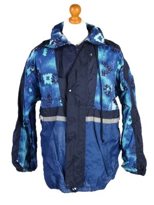 Vintage Marcel Clair Waterproof Raincoat Festival Outdoor Jacket Unisex M Multi -SW2561-0