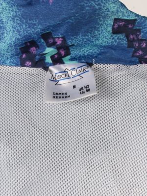 Vintage Marcel Clair Waterproof Raincoat Festival Outdoor Jacket Unisex M Multi -SW2561-132731