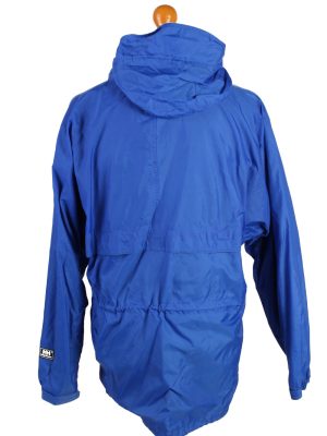 Vintage Helly Hansen Waterproof Raincoat Festival Outdoor Jacket Unisex S Blue -SW2567-132754