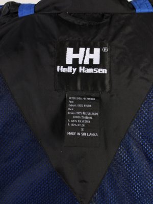 Vintage Helly Hansen Waterproof Raincoat Festival Outdoor Jacket Unisex S Blue -SW2567-132755