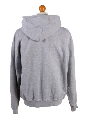 Vintage Champion Full Zip Hoodie Sweatshirt Top Unisex L Grey -SW2593-133591