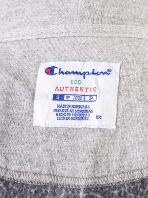 Vintage Champion Full Zip Hoodie Sweatshirt Top Unisex S Grey -SW2598-133612