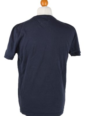 Vintage Tommy Hilfiger Mens T-Shirt Tee Crew Neck L Navy TS406-136236