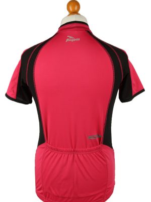 Vintage Rogelli Unisex Cycling Jersey Short Sleeve Half Zip With Back Pockets L Pink CW0783-140034