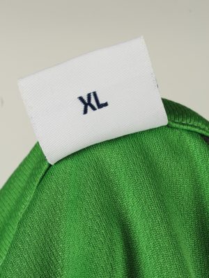 Vintage Unisex Cycling Jersey Short Sleeve Half Zip With Back Pockets XL Green CW0784-140039