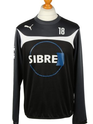 Vintage Puma Football Jersey Shirt TSV Steinbach Haiger No 18 Germany M Black CW0795-0