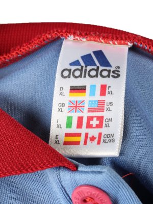 Vintage Adidas Football Jersey Shirt BC Rinnenthal No 1 Germany XL Blue CW0802-142902