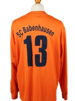 Vintage Adidas Football Jersey Shirt Sport Club Babenhausen No 13 XL Orange CW0811-142937