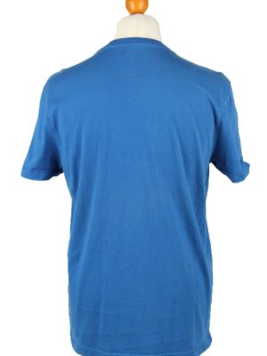 Vintage G-Star Mens T-Shirt Shirt Tee Crew Neck L Blue TS516-141847