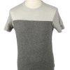 Vintage Tommy Hilfiger Mens T-Shirt Shirt Tee Crew Neck S Grey TS528-0