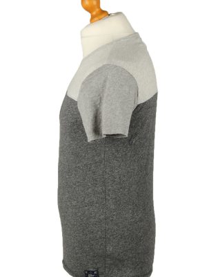 Vintage Tommy Hilfiger Mens T-Shirt Shirt Tee Crew Neck S Grey TS528-141894