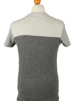 Vintage Tommy Hilfiger Mens T-Shirt Shirt Tee Crew Neck S Grey TS528-141895
