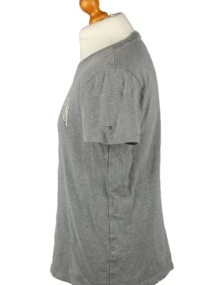 Vintage Tommy Hilfiger Mens T-Shirt Shirt Tee Crew Neck M Grey TS529-141898