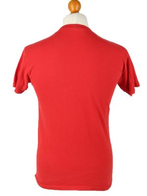 Vintage Unisex Crew Neck T-Shirt Red TS534-142061