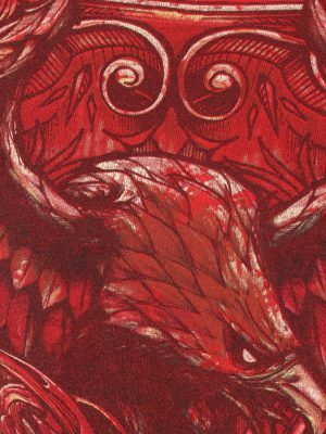 Vintage Unisex Crew Neck T-Shirt Red TS534-142062