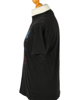 Vintage Aeorosmith Unisex T-Shirt Tee Rock'n Roll Crew Neck M Black TS546-142108