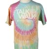 Vintage Tie Dye Unisex T-Shirt Tee Retro M Multi TS563-0