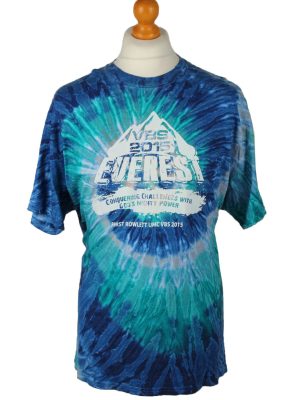 Vintage Tie Dye Unisex T-Shirt Tee Retro XL Multi TS574-0
