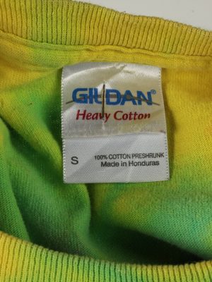 Vintage Tie Dye Unisex T-Shirt Tee Retro S Multi TS584-142372