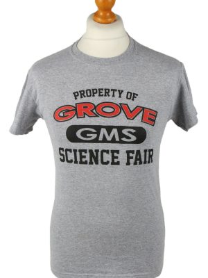 Vintage Gildan Unisex T-Shirt Tee Top Crew Neck S Grey TS591-0