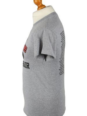 Vintage Gildan Unisex T-Shirt Tee Top Crew Neck S Grey TS591-142502