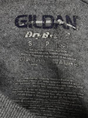 Vintage Gildan Unisex T-Shirt Tee Top Salt Water Gospel Crew Neck S Grey TS592-142506