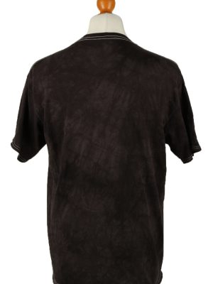 Vintage 3D Tees Unisex Crew Neck T-Shirt L Black TS597-142420