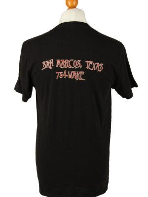 Vintage The Concert Tee Unisex T-Shirt Tee Top Crew Neck M Black TS610-142472