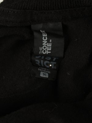 Vintage The Concert Tee Unisex T-Shirt Tee Top Crew Neck M Black TS610-142473