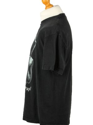 Vintage Killer Rabit Unisex T-Shirt Shirt Tee Crew Neck Run Away L Black TS657-143055