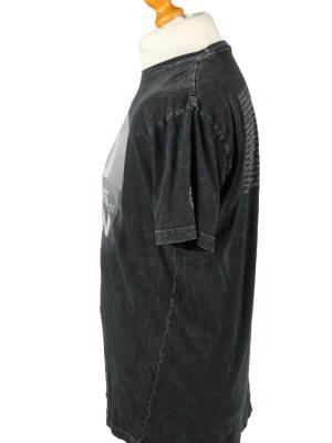 Vintage Affliction Live Fast T-Shirt Shirt Tee Lead When Others Follow L Black TS664-143083