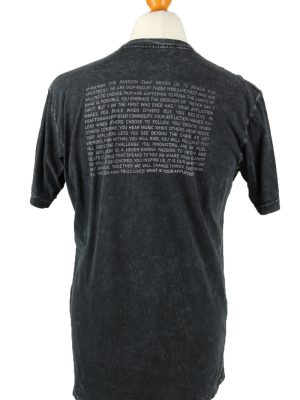 Vintage Affliction Live Fast T-Shirt Shirt Tee Lead When Others Follow L Black TS664-143084