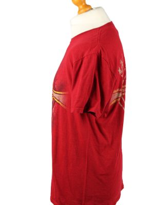 Vintage Crucifix Unisex T-Shirt Shirt Tee Crew Neck Jeremiah 20:11 L Red TS670-143107