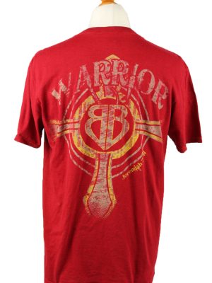 Vintage Crucifix Unisex T-Shirt Shirt Tee Crew Neck Jeremiah 20:11 L Red TS670-143109