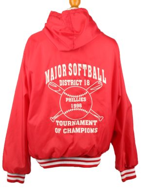 Vintage Birdie Baseball Jacket XL Red -C1953-143569