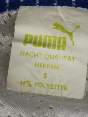 Vintage Puma Running Sports Jersey Shirt USC Bochum S White CW0820-143193