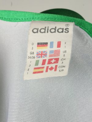 Vintage Adidas Running Sports Jersey Shirt SV Untermenzing e.V. 34/36 Green CW0827-143221