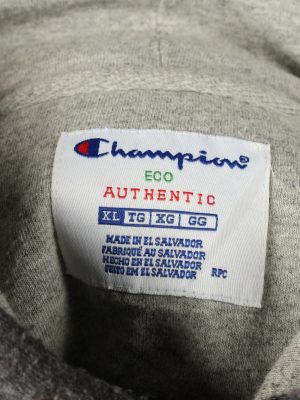 Vintage Champion Hoodie Unisex XL Grey -SW2627-143678