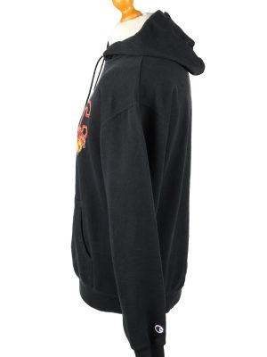 Vintage Champion Hoodie Unisex M Black -SW2631-143692