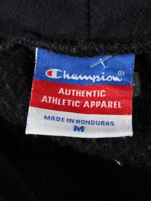 Vintage Champion Hoodie Unisex M Black -SW2631-143694