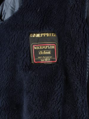 Vintage Mens Nino Military Hooded Parka Coat 80s Chest 44" Navy -C2043-145000