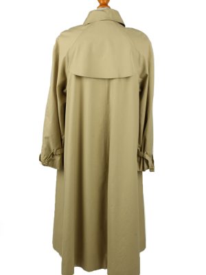 Vintage Womens High Class Full Length Trench Coat 90s 42 Light Brown -C2054-145043