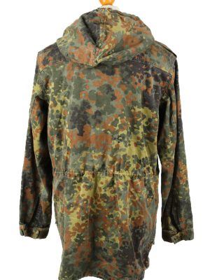 Vintage Mens German Army Jacket Coat 80s 7 Olive -C2091-145397