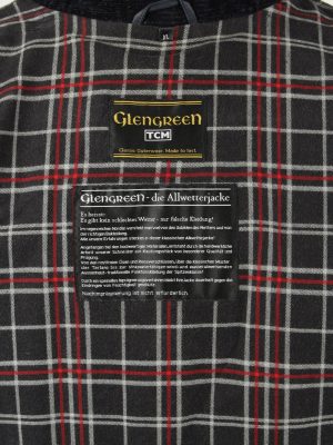 Vintage Gleengreen TCM Mens Waterproof Coat Jacket 80s XL Navy -C2103-145446