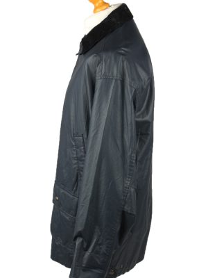 Vintage Gleengreen TCM Mens Waterproof Coat Jacket 80s L Navy -C2104-145448