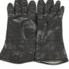 Vintage Womens Gloves 80s Black G164-0