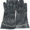Vintage Womens Gloves 90s Size 6.25 Navy G200-0