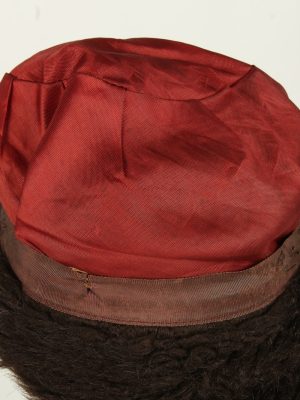 Vintage Womens European Style Winter Hat 90s Brown HAT1611-145990