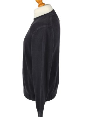 Vintage Tommy Hilfiger Mens Crew Neck Jumper M Navy -IL2082-144592